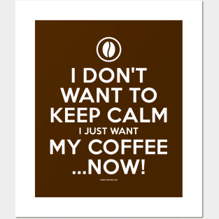 Calm & coffee Posters and Art